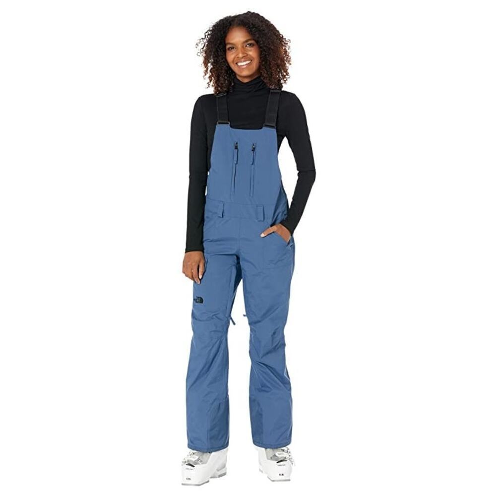 The North Face Women's Freedom Bib Straight Leg Blue Size Xxl Nwt